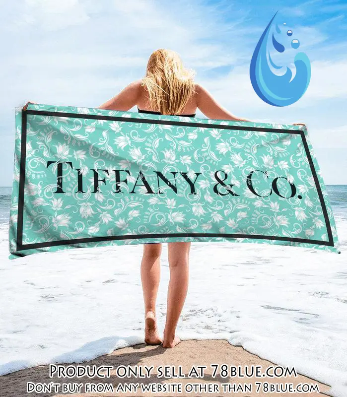 Tiffany & co. beach towel luxury brand hot trending summer  bt00346 78b0954708